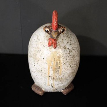 gallina ceramica